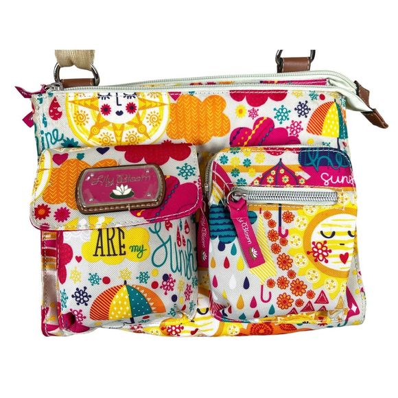 Lily Bloom Handbags - NWOT Lily Bloom You are My Sunshine Crossbody Bag